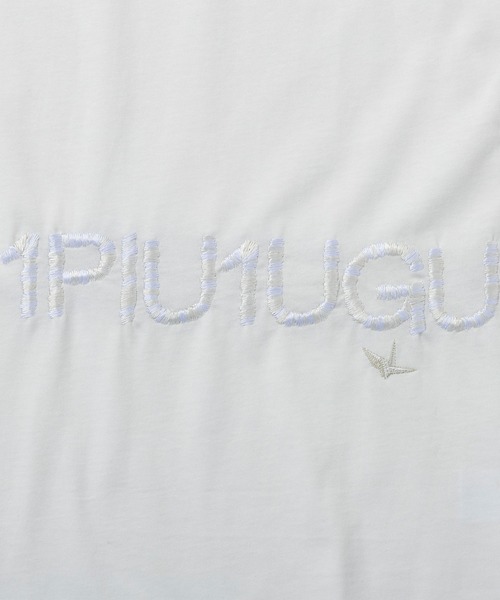 1PIU1UGUALE3  RELAX （ウノピゥウノウグァーレトレ リラックス）の「1PIU1UGUALE3 RELAX(ウノピゥウノウグァーレトレ リラックス)ハンドライク エンボスロゴ半袖Tシャツ（Tシャツ/カットソー・メンズ・ブラック/ホワイト・S/M/L/XL/XXL）」の7枚目の写真