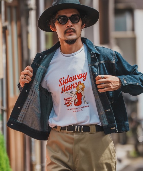 En serio TOKYO(エンソリオトーキョー)の「【SIDEWAYSTANCE】ドレスウーマン長袖Tシャツ 70578(Tシャツ/カットソー・メンズ・ホワイト/オートミール/ブラック・SMALL/LARGE/MEDIUM/X-LARGE)」の8枚目の写真