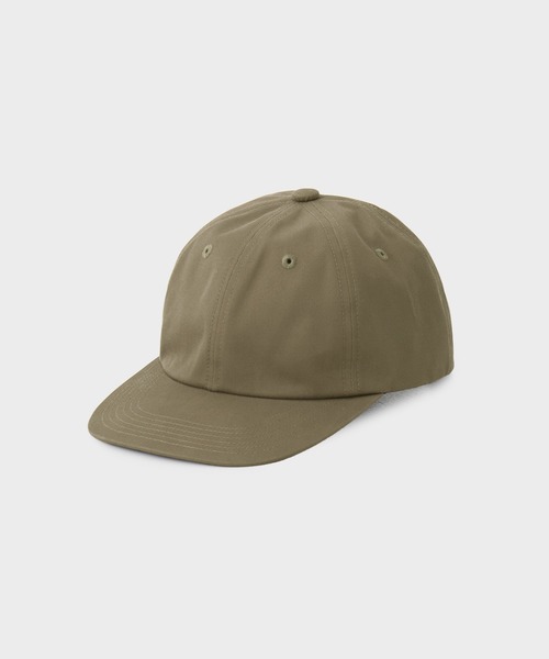 KIJIMA TAKAYUKI(キジマ タカユキ)の「【KIJIMATAKAYUKI/キジマタカユキ】COTTON GABA 6PANEL CAP(キャップ・メンズ・オリーブ/ブラック/グレイッシュベージュ/ネイビー・FREE)」の3枚目の写真