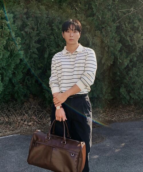 MINAV（ミナブ）の「ツーピンタックコットンチノパンツ[ブラック]（その他パンツ・メンズ・その他・SMALL/MEDIUM/LARGE/X-LARGE）」の4枚目の写真