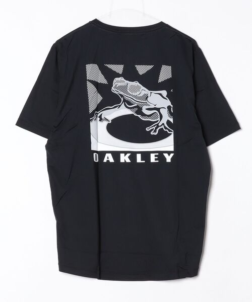 OAKLEY(オークリー)の「オークリー AMPHIBIAN SS T BACK FROG 2.0/Tシャツ/スポーツ・トレーニングコレクション/OAKLEY(Tシャツ/カットソー・メンズ・ブラック・XL/S/M/L)」の10枚目の写真