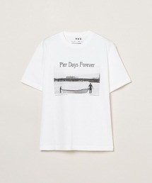 three dots（スリードッツ）の「【unisex】 Graphic tee s/s（Tシャツ/カットソー）」