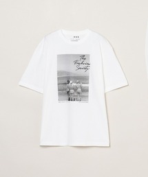 three dots（スリードッツ）の「【unisex】 Graphic tee s/s（Tシャツ/カットソー）」