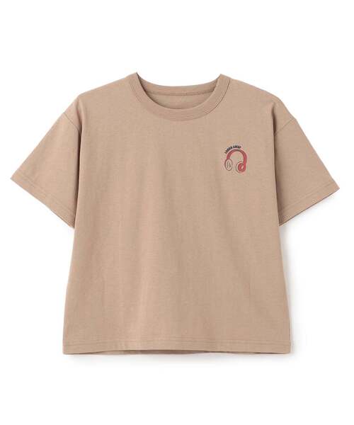 and D. petit main(アンドディープティマイン)の「【365D】OFUZAKE半袖T(Tシャツ/カットソー・キッズ・ライトブルー/ベージュ/グリーン/パープル・100cm/120cm/110cm/140cm/90cm/130cm)」の2枚目の写真