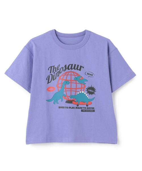 and D. petit main(アンドディープティマイン)の「【365D】OFUZAKE半袖T(Tシャツ/カットソー・キッズ・ライトブルー/ベージュ/グリーン/パープル・100cm/120cm/110cm/140cm/90cm/130cm)」の4枚目の写真