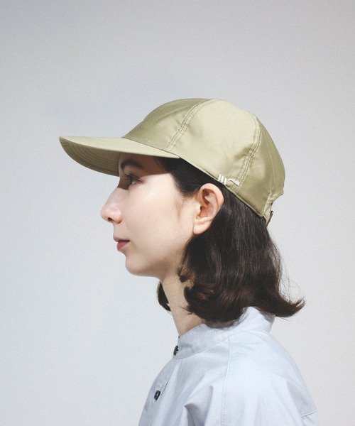 HUNTISM（ハンティズム）の「Curved Visor Cap（キャップ・メンズ・ブラック/ベージュ・ONE SIZE）」の8枚目の写真