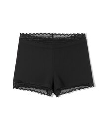 レースマイクロパンツ - ブラック