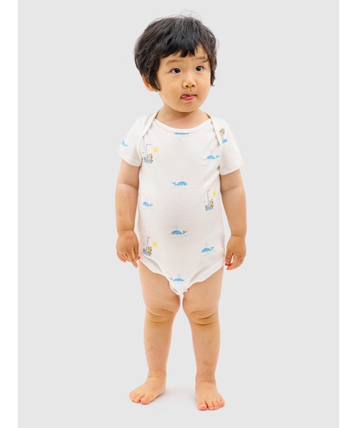 ギャップ　ベビーロンパース プリントボディスーツ (ベビー)（ロンパース）｜GAP（ギャップ）の