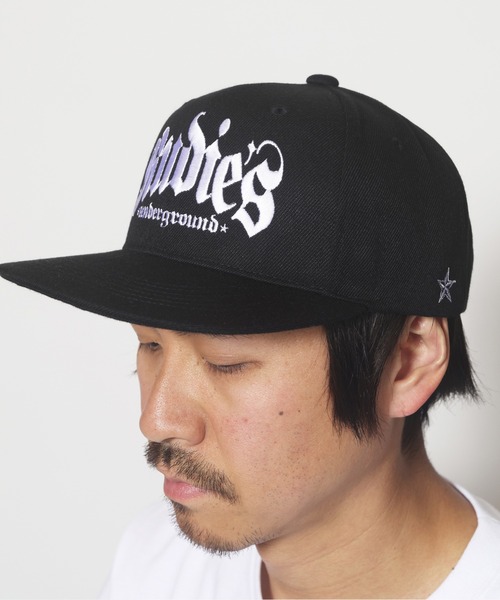 RUDIE'S(ルーディーズ)の「STAB SNAPBACK CAP(キャップ・メンズ・グレー/ブラック×ホワイト・FREE)」の1枚目の写真