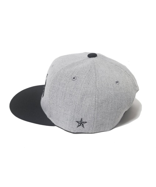 RUDIE'S(ルーディーズ)の「STAB SNAPBACK CAP(キャップ・メンズ・グレー/ブラック×ホワイト・FREE)」の9枚目の写真