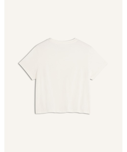 Maison Kitsune(メゾンキツネ)の「DRESSED FOX BABY TEE-SHIRT(Tシャツ/カットソー・レディース・アイボリー/ライトカーキ・S/XS/XL/L/M)」の4枚目の写真