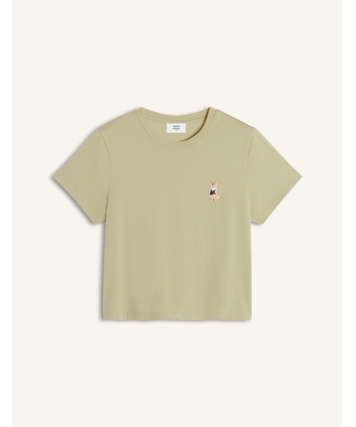 Maison Kitsune(メゾンキツネ)の「DRESSED FOX BABY TEE-SHIRT(Tシャツ/カットソー・レディース・アイボリー/ライトカーキ・S/XS/XL/L/M)」の10枚目の写真