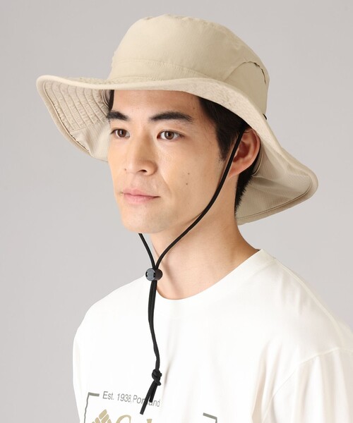 Columbia(コロンビア)の「Columbia/ クールヘッドゼロ IVブーニー /コロンビア(ハット・レディース・ベージュ/グレー・S/M/L/XL)」の2枚目の写真