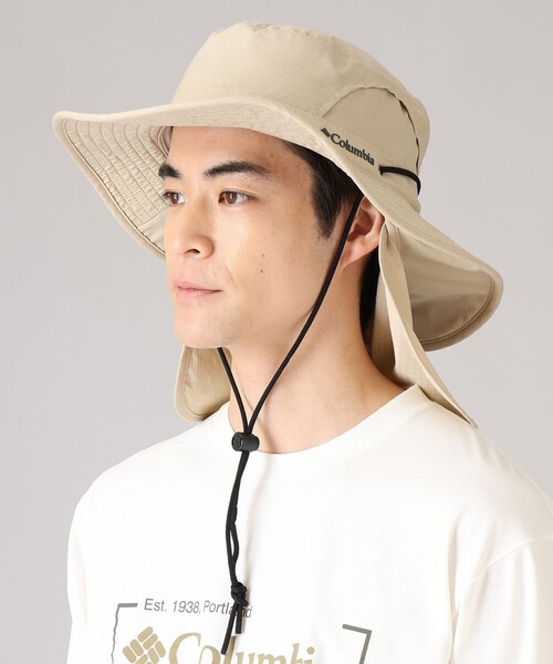 Columbia(コロンビア)の「Columbia/ クールヘッドゼロ IVブーニー /コロンビア(ハット・レディース・ベージュ/グレー・S/M/L/XL)」の7枚目の写真