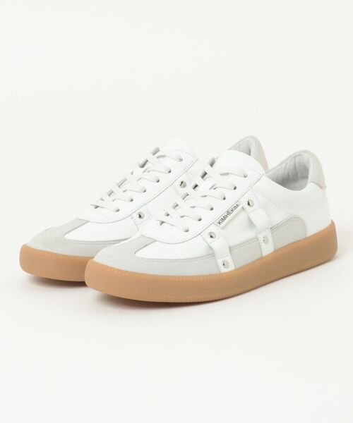 Scrap Book(スクラップブック)の「【KIMHEKIM】Neo Army Sneakers(スニーカー・レディース・ホワイト・24cm)」の1枚目の写真