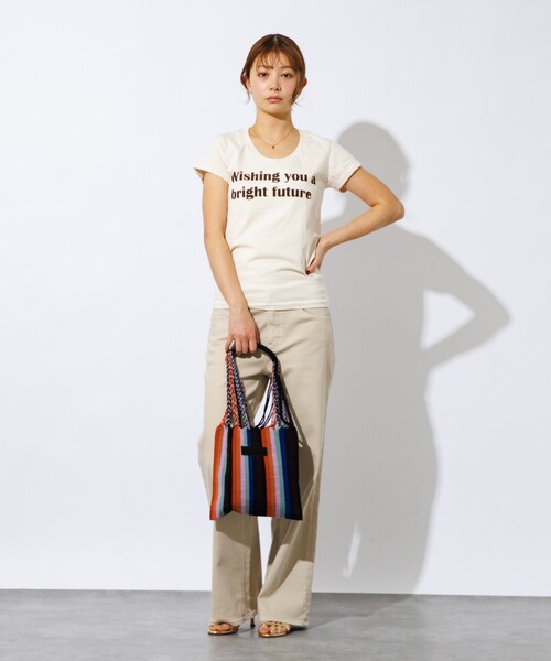 Moon Bird(ムーンバード)の「【MOON BIRD/ムーンバード】手織りハンモックトートバッグ/手織り/Sサイズ【WEB限定】(トートバッグ・レディース・その他1/その他2/その他3/その他5/その他8/その他6/その他4/その他7・フリー)」の9枚目の写真
