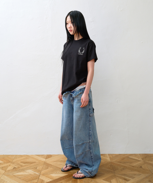 THEVINYLHOUSE（ザバイニルハウス）の「LUCKY HOUSE TEE BLACK（Tシャツ/カットソー・メンズ・その他・SMALL/MEDIUM/LARGE）」の8枚目の写真