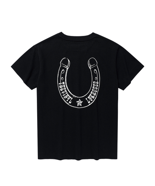 THEVINYLHOUSE（ザバイニルハウス）の「LUCKY HOUSE TEE BLACK（Tシャツ/カットソー・メンズ・その他・SMALL/MEDIUM/LARGE）」の2枚目の写真