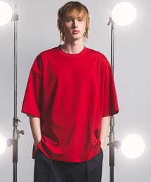 UNISEX》Cable Knitting Sheer Intarsia Prime-Over Crew Neck Knit