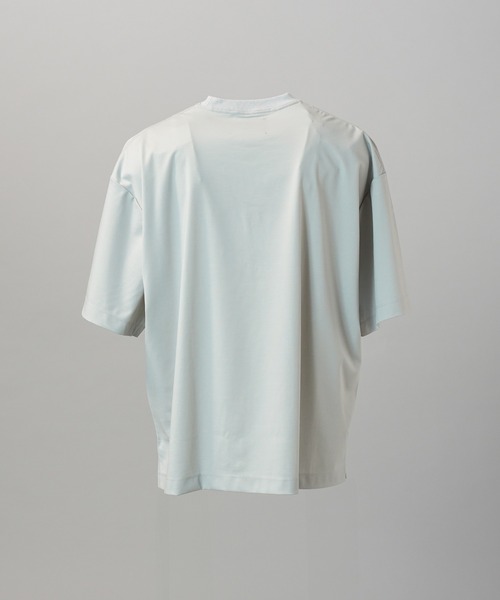 MAISON SPECIAL(メゾンスペシャル)の「《UNISEX》Smashing Punch Prime-Over Crew Neck Short Sleeve T-Shirt/スマッシングポンチプライムオーバーショートスリーブTシャツ【MAISON SPECIAL/メゾンスペシャル】(Tシャツ/カットソー・メンズ・ブラック/チャコールグレー/ライトブルー/レッド/ホワイト・0/2/1)」の7枚目の写真
