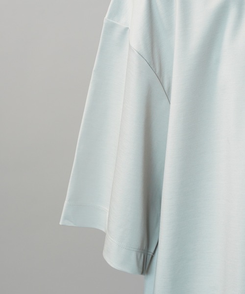 MAISON SPECIAL(メゾンスペシャル)の「《UNISEX》Smashing Punch Prime-Over Crew Neck Short Sleeve T-Shirt/スマッシングポンチプライムオーバーショートスリーブTシャツ【MAISON SPECIAL/メゾンスペシャル】(Tシャツ/カットソー・メンズ・ブラック/チャコールグレー/ライトブルー/レッド/ホワイト・0/2/1)」の9枚目の写真