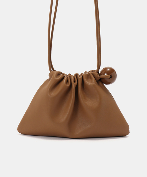 EDIT. FOR LULU（エディットフォールル）の「【BUCKET BAGGAGE/バケットバゲージ】Ball Charm Soft Mini Bag（ショルダーバッグ・レディース・ブラウン・FREE）」の7枚目の写真