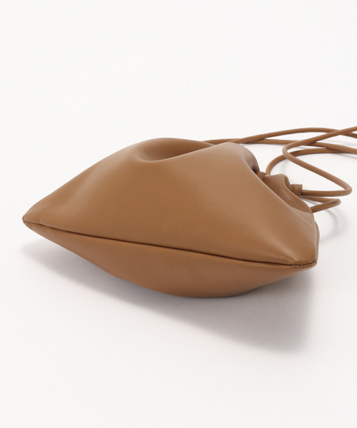 EDIT. FOR LULU（エディットフォールル）の「【BUCKET BAGGAGE/バケットバゲージ】Ball Charm Soft Mini Bag（ショルダーバッグ・レディース・ブラウン・FREE）」の8枚目の写真