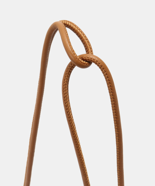 EDIT. FOR LULU（エディットフォールル）の「【BUCKET BAGGAGE/バケットバゲージ】Ball Charm Soft Mini Bag（ショルダーバッグ・レディース・ブラウン・FREE）」の11枚目の写真