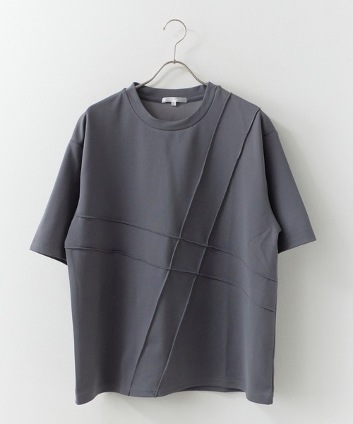 ROOPTOKYO(ループトウキョウ)の「ピンタック梨地Tシャツ ルーズフィット 半袖Tシャツ 秋 秋服 2026年秋冬(Tシャツ/カットソー・メンズ・チャコールグレー/ブラック/グレー・M/L)」の17枚目の写真