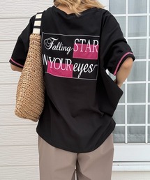 Q（キュー）の「バックロゴチュールT（Tシャツ/カットソー）」