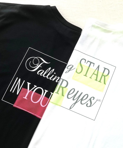 Q(キュー)の「バックロゴチュールT(Tシャツ/カットソー・レディース・ブラック/ホワイト・MEDIUM)」の10枚目の写真