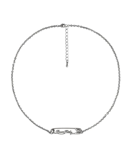 ROSEN KREUZ(ローゼンクロイツ)の「【Rosen Kreuz】FALSE PIN INSIGNIA NECKLACE / 【ローゼンクロイツ】安全ピンモチーフネックレス(ネックレス・メンズ・シルバー・ONE SIZE)」の1枚目の写真