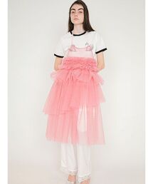 SORIN（ソリン　）の「Tulle Apron Dress/チュール エプロンドレス（ワンピース）」