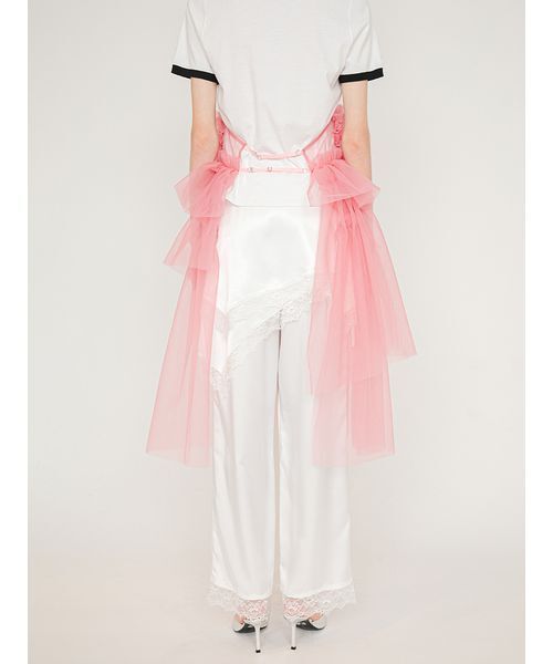 SORIN(ソリン )の「Tulle Apron Dress/チュール エプロンドレス(ワンピース・レディース・ローズ/ミント/ダークグレー・38)」の11枚目の写真