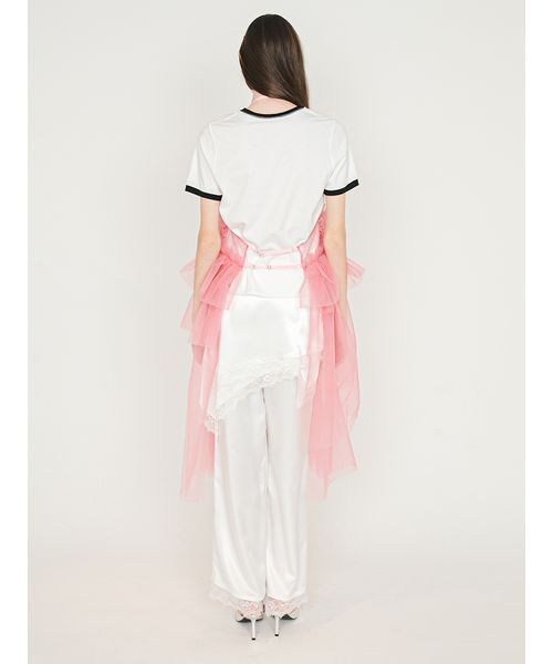 SORIN(ソリン )の「Tulle Apron Dress/チュール エプロンドレス(ワンピース・レディース・ローズ/ミント/ダークグレー・38)」の15枚目の写真