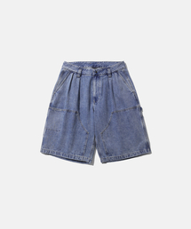 MOIF（モイフ）の「[SS26] WIDE CARPENTER DENIM SHORTS / FADED INDIGO（デニムパンツ）」