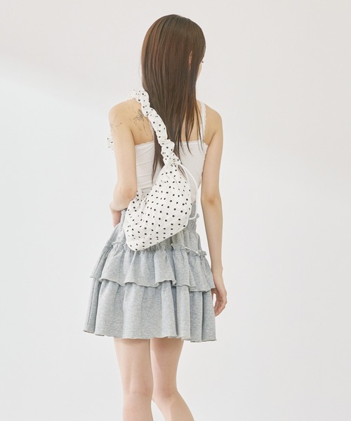 P.V.T(ピーブイティー)の「ギャザーハンドルショルダーバッグ(ショルダーバッグ・レディース・White/PINK・F)」の16枚目の写真