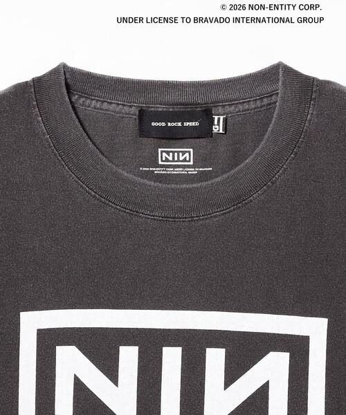 GOOD ROCK SPEED（グッドロックスピード）の「GOOD ROCK SPEED / Nine Inch Nails T-shirt①（Tシャツ/カットソー・メンズ・ホワイト/ブラック系その他4・L/XL/S/M）」の7枚目の写真