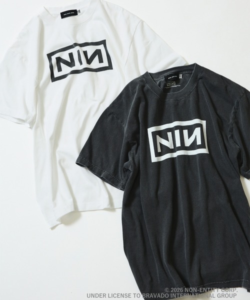 GOOD ROCK SPEED（グッドロックスピード）の「GOOD ROCK SPEED / Nine Inch Nails T-shirt①（Tシャツ/カットソー・メンズ・ホワイト/ブラック系その他4・L/XL/S/M）」の12枚目の写真