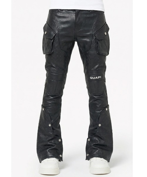 L.H.P（エルエイチピー）の「GUAPI/グアピ/Black Coffin Arc Leather Pant（その他パンツ・メンズ・ブラック・34/32/30/28）」の3枚目の写真