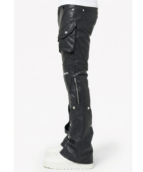 L.H.P（エルエイチピー）の「GUAPI/グアピ/Black Coffin Arc Leather Pant（その他パンツ・メンズ・ブラック・34/32/30/28）」の4枚目の写真