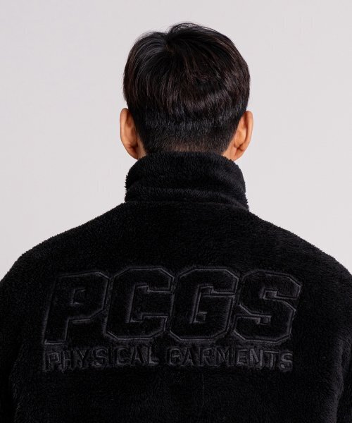 PHYSICAL GARMENTS（フィジカルガーメンツ）の「P9023 PCGS フリースジップアップ [ブラック]（その他アウター・メンズ・その他・MEDIUM/X-LARGE/XX-LARGE/LARGE）」の2枚目の写真