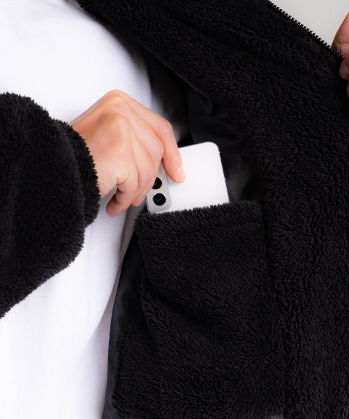 PHYSICAL GARMENTS（フィジカルガーメンツ）の「P9023 PCGS フリースジップアップ [ブラック]（その他アウター・メンズ・その他・MEDIUM/X-LARGE/XX-LARGE/LARGE）」の4枚目の写真