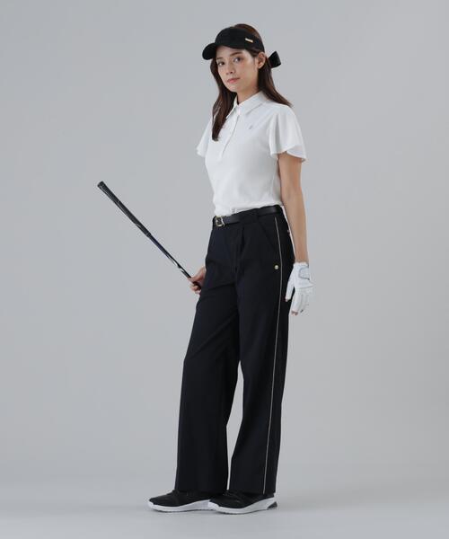 St ANDREWS(セントアンドリュース)の「【St ANDREWS】【ストレッチ】ドビーサッカーパンツ (WOMENS)(その他パンツ・レディース・ブラック/ホワイト・S/M)」の4枚目の写真