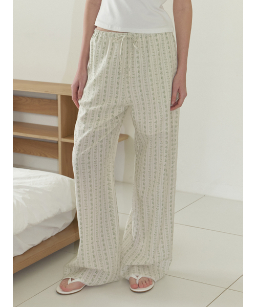 RE_L(リエル)の「Liv banding pants (sage)(その他パンツ・レディース・その他・FREE)」の1枚目の写真