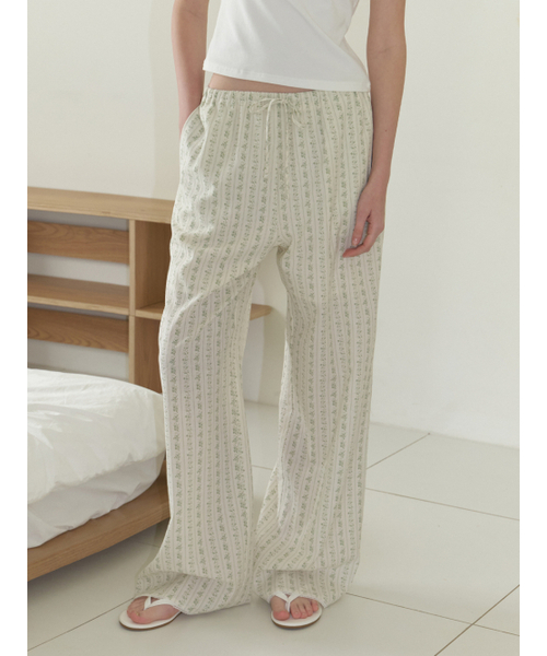 RE_L(リエル)の「Liv banding pants (sage)(その他パンツ・レディース・その他・FREE)」の2枚目の写真
