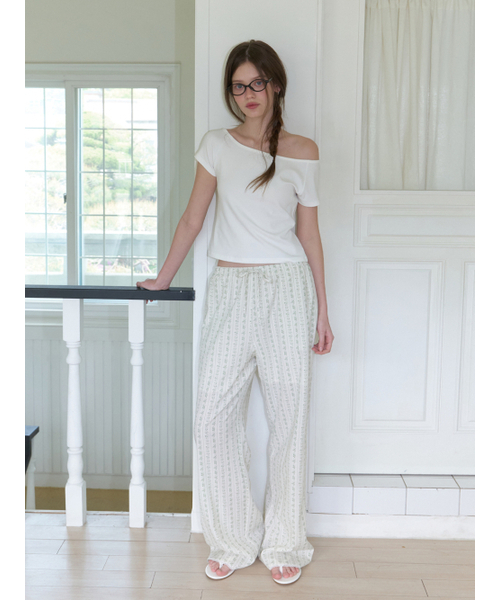 RE_L(リエル)の「Liv banding pants (sage)(その他パンツ・レディース・その他・FREE)」の3枚目の写真