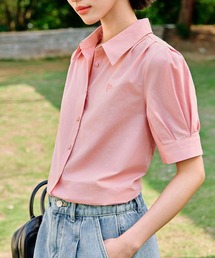パフスリーブ」に該当するシャツ/ブラウス（ピンク/桃色系