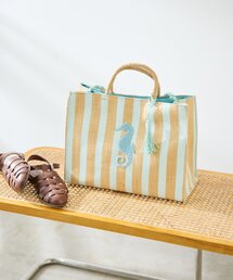 ear PAPILLONNER｜イア パピヨネのトートバッグ（グリーン・カーキ