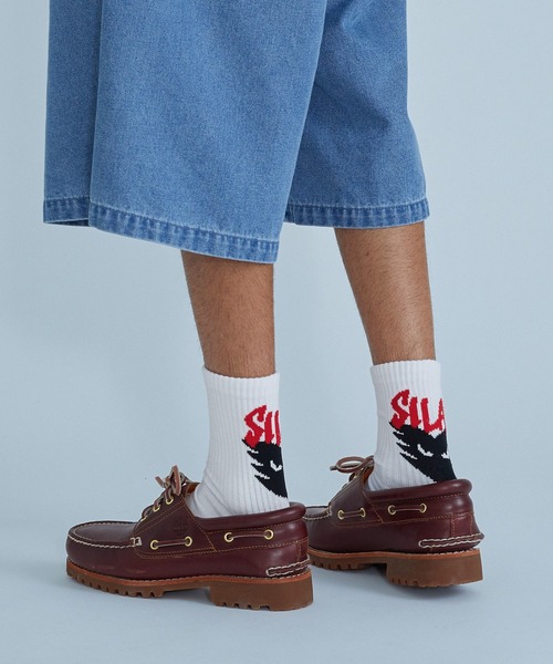 SILAS(サイラス)の「DEMON SOCKS(ソックス/靴下・メンズ・ホワイト/グリーン/ブラック・ONE SIZE)」の11枚目の写真